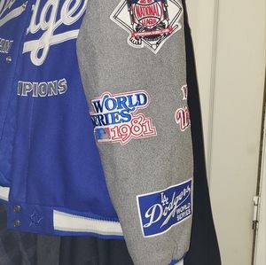 Dodgers world series edition reversible jacket